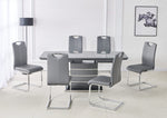 Load image into Gallery viewer, Milan Grey Extending Dining Table
