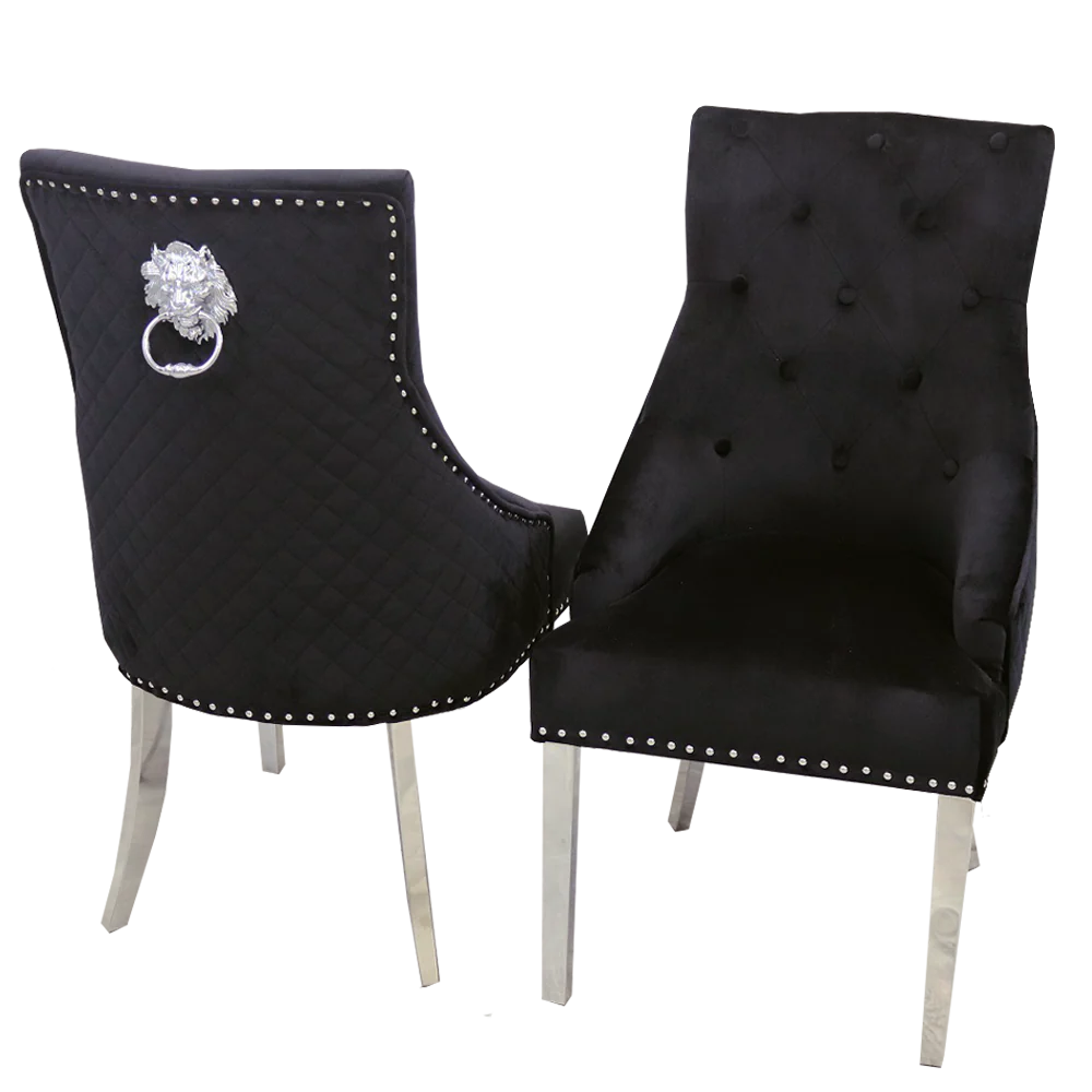 Bentley Chrome Dining Chair