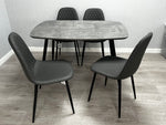 Load image into Gallery viewer, Boston 120cm Table with 4 Chairs
