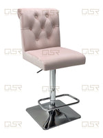 Load image into Gallery viewer, Sofia Pink Bar Stool
