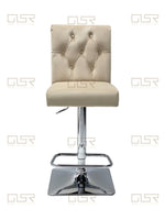 Load image into Gallery viewer, Sofia Mink Bar Stool
