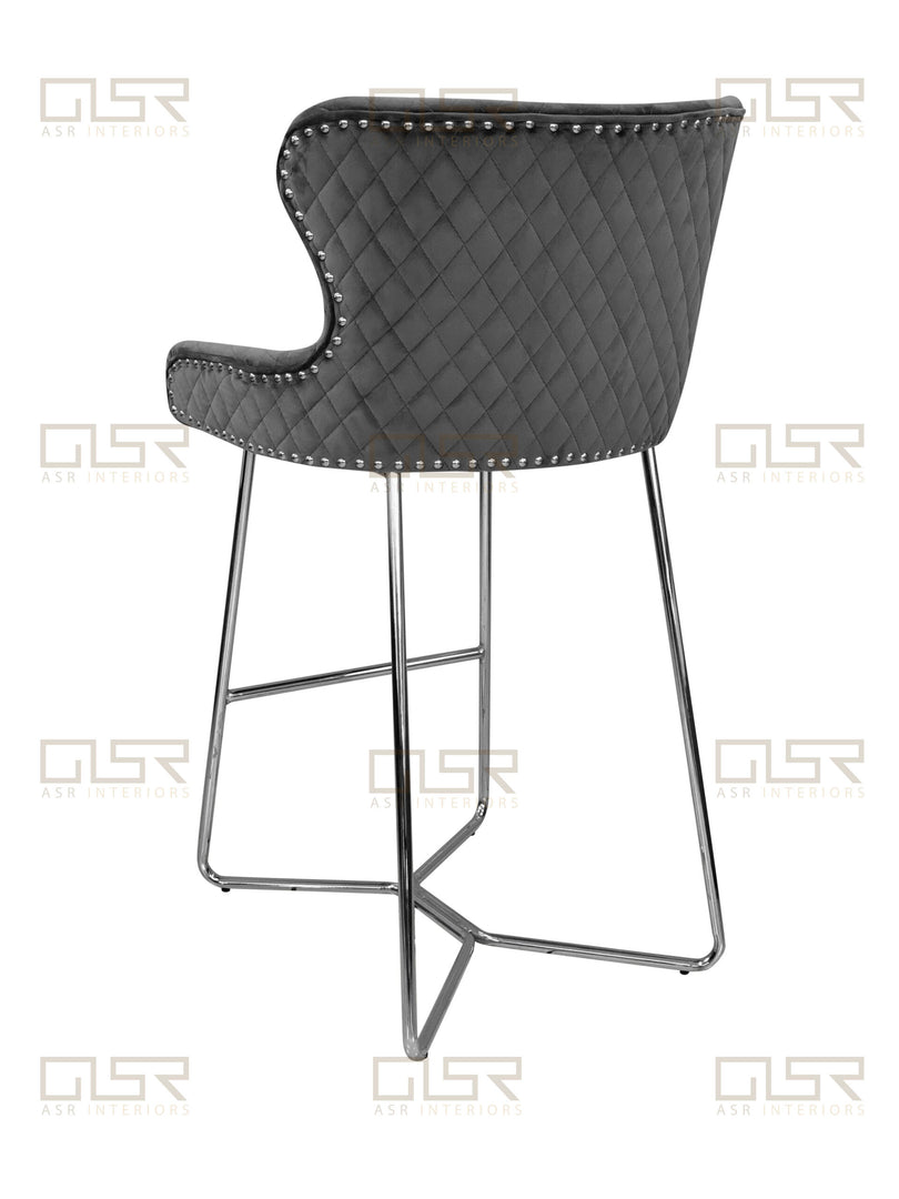 Osaka Grey Bar Stool