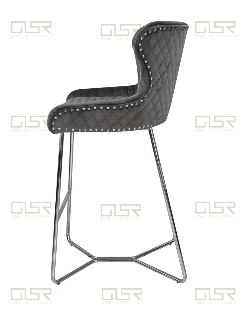 Osaka Grey Bar Stool