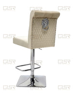 Load image into Gallery viewer, Sofia Mink Bar Stool
