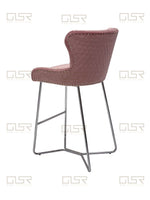 Load image into Gallery viewer, Osaka Pink Bar Stool
