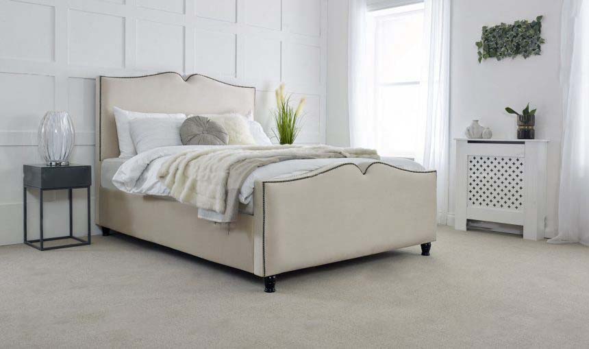 Knox velvet bed