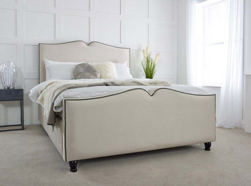 Knox velvet bed