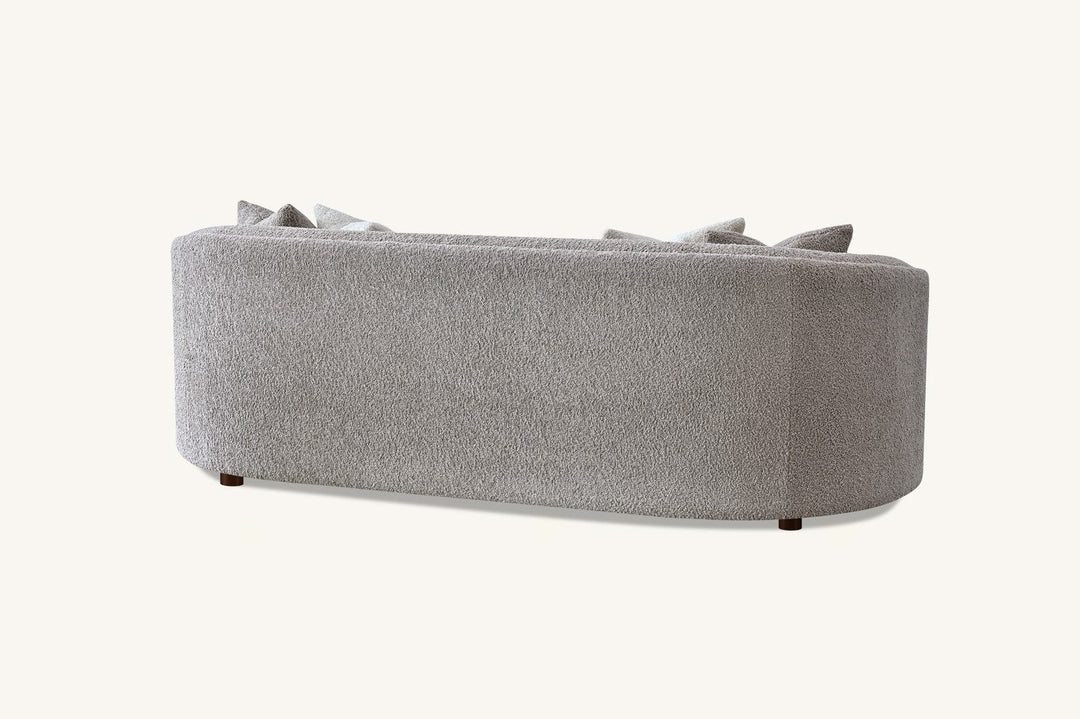 Aluxo Nolita Boucle Teddy Sofa and Accent Chair