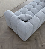 Load image into Gallery viewer, **PROMO** Aluxo Tribeca Sofa Range in Pearl Boucle Fabric
