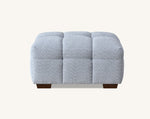 Load image into Gallery viewer, **PROMO** Aluxo Tribeca Sofa Range in Pearl Boucle Fabric
