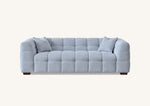 Load image into Gallery viewer, **PROMO** Aluxo Tribeca Sofa Range in Pearl Boucle Fabric
