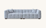 Load image into Gallery viewer, **PROMO** Aluxo Tribeca Sofa Range in Pearl Boucle Fabric
