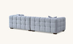 Load image into Gallery viewer, **PROMO** Aluxo Tribeca Sofa Range in Pearl Boucle Fabric
