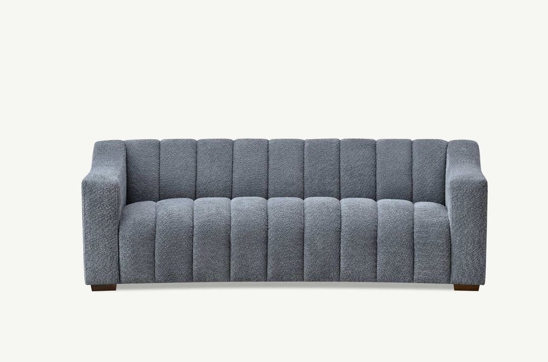 **PROMO** Aluxo Astoria 3 Seater Sofa in Iron Boucle Fabric