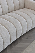 Load image into Gallery viewer, Aluxo Astoria 3 Seater Sofa in Oatmeal Boucle Fabric
