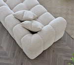 Load image into Gallery viewer, Tribeca Sofa Range in Oatmeal Boucle Fabric
