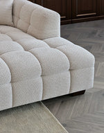 Load image into Gallery viewer, Tribeca Sofa Range in Oatmeal Boucle Fabric
