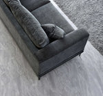 Load image into Gallery viewer, Aluxo Lenox Sofa Range in Steel Velvet
