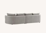 Load image into Gallery viewer, **PROMO** Aluxo Rubin Corner Chaise in Pebble Boucle
