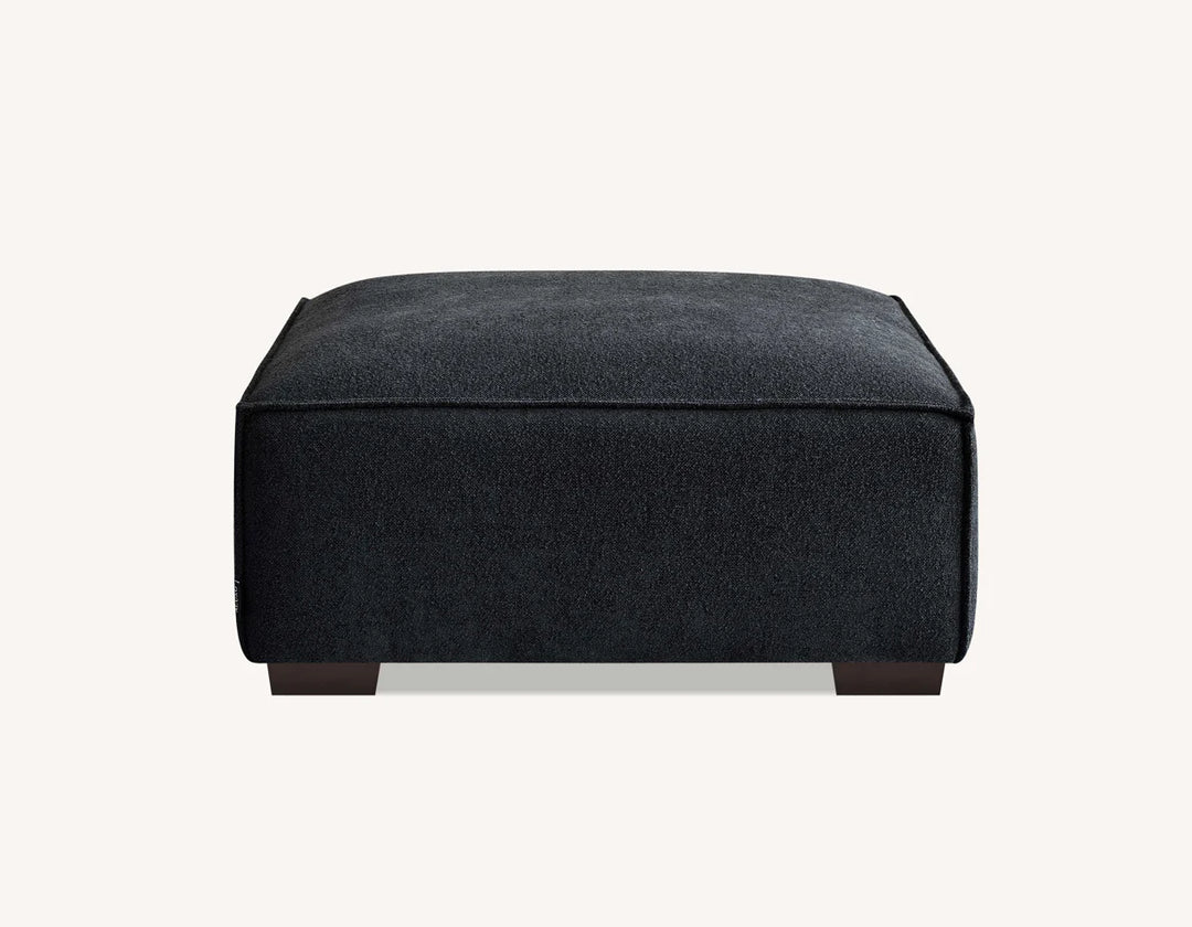 Aluxo Dakota 4 seater with Chaise in Midnight Boucle