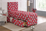 Load image into Gallery viewer, Swinto Kids Red Football Divan
