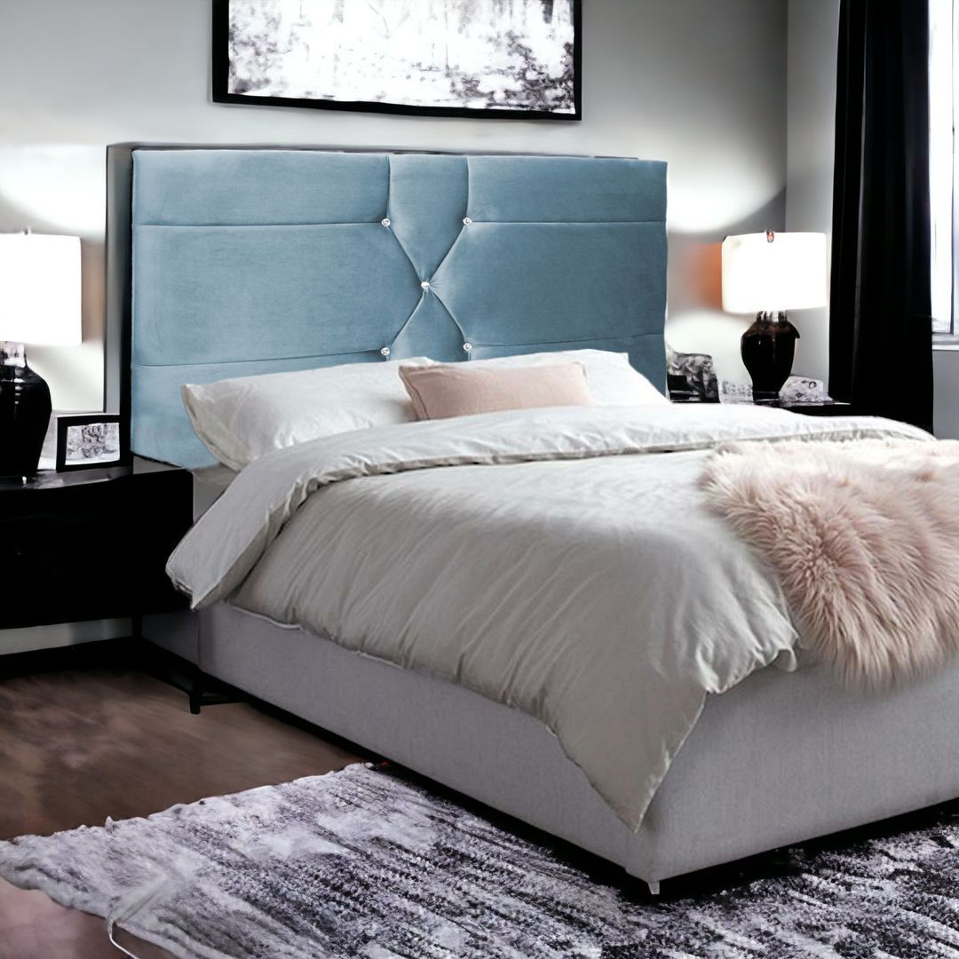 Swinto Belgrave Headboard 20 Inches In Blue