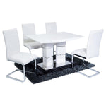 Load image into Gallery viewer, Vegas Dining Set (4 Milan White Chairs)
