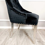 Load image into Gallery viewer, Bentley Chrome Dining Chair
