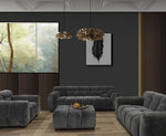 Load image into Gallery viewer, Aluxo Harlem Sofa Range in Steel Velvet
