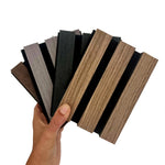 Load image into Gallery viewer, **PROMO** - Real Wood Acoustic Slatted Wall Panels
