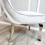 Load image into Gallery viewer, Sandhurst Dining Chair ALL COLOURS with buttoned back
