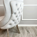 Load image into Gallery viewer, Sandhurst Dining Chair ALL COLOURS with buttoned back
